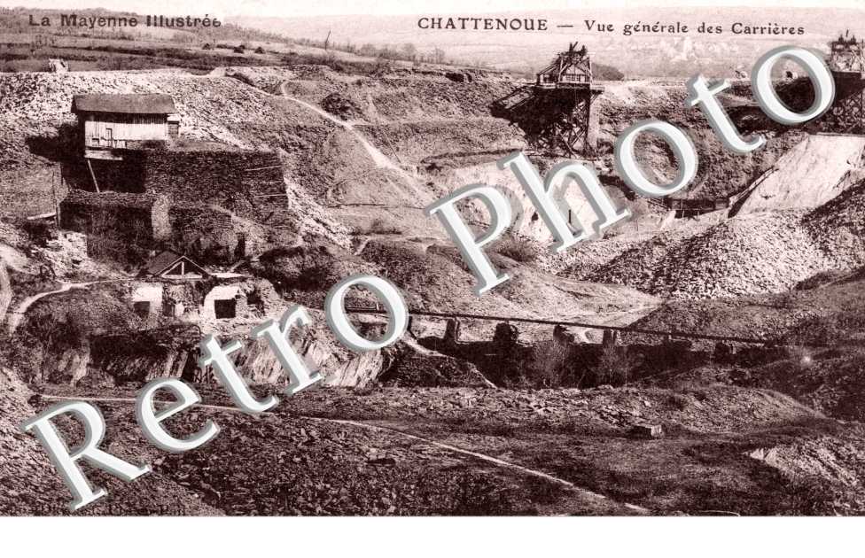 Chattenoue, Vue generale des Carrieres