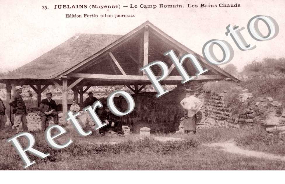 Le camp romain - les bains chauds