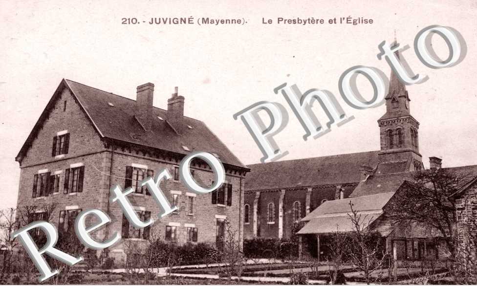 le presbytère et l'Eglise