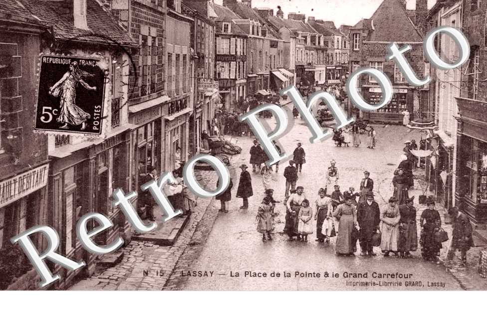 la place de la pointe et le grande carrefour