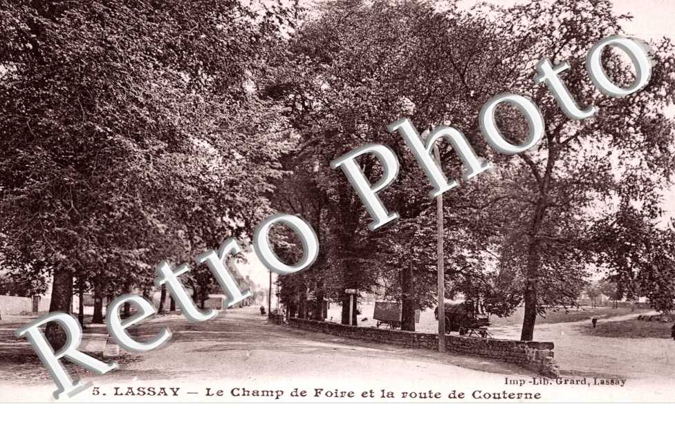 Champ de Foire et Route de Couterne