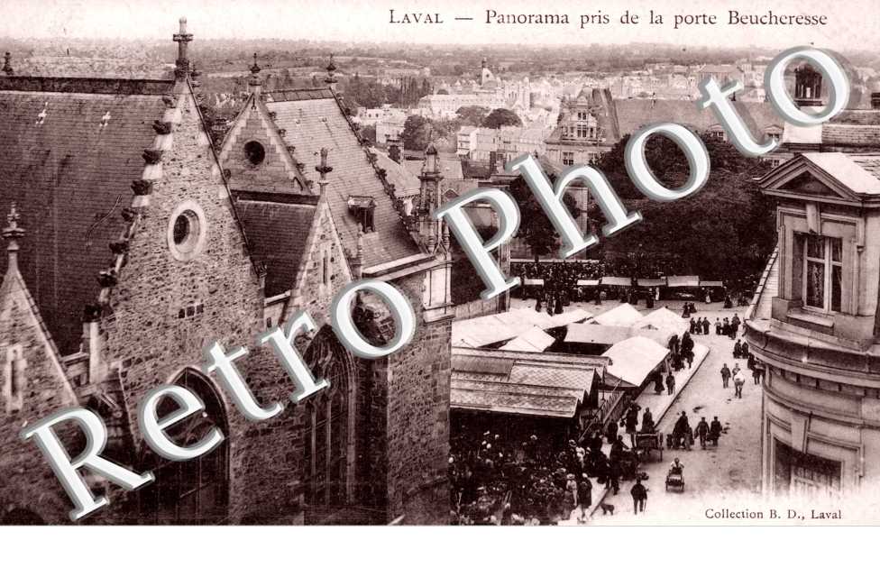 panorama pris de la porte Beucheresse
