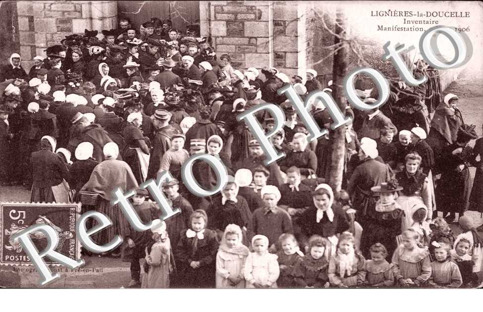 Inventaire, Manifestation 9 mars 1906