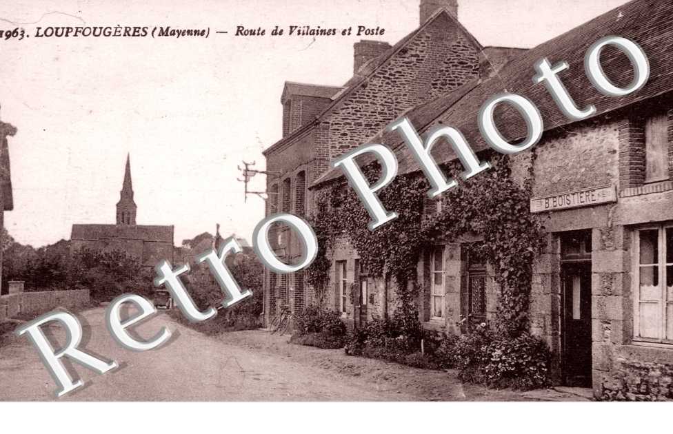 Route de Vilaines et Poste