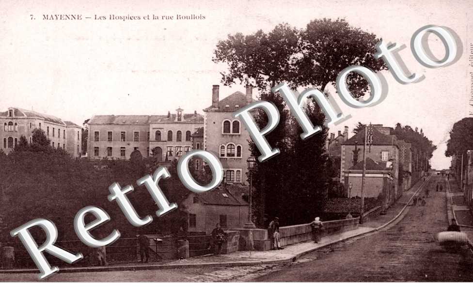 Les Hospices et la Rue Roullois