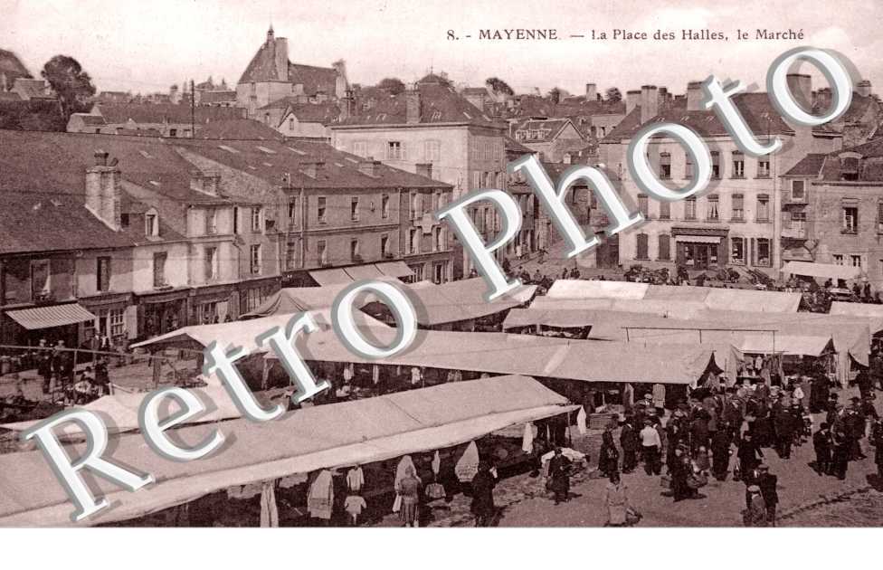La Place des Halles, le Marche