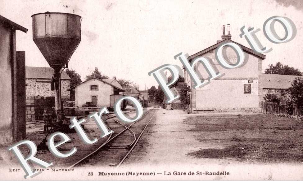 le gare saint baudelle