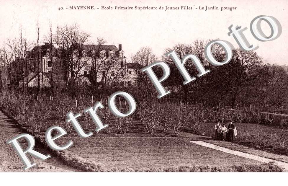 ecole primaire superieure de jeunes filles - le jardin potager
