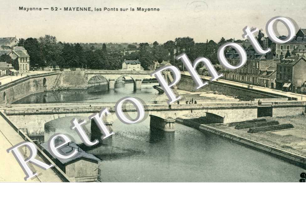 Ponts sur la Mayenne