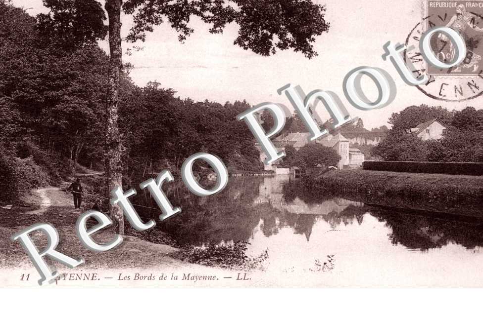 Les bords de la Mayenne