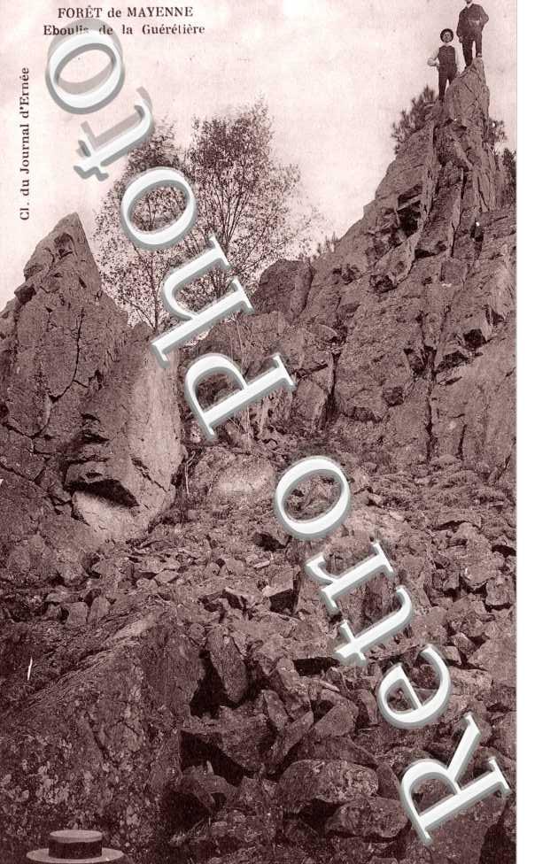 Eboulis de la Gueretiere