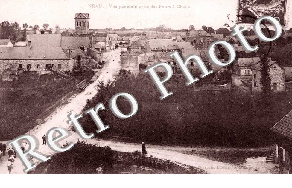 Vue generale prise des fours a Chaux