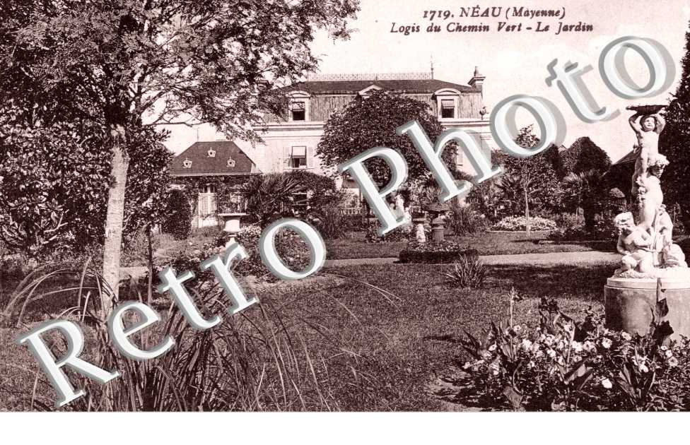 Logis du chemin vert - le jardin