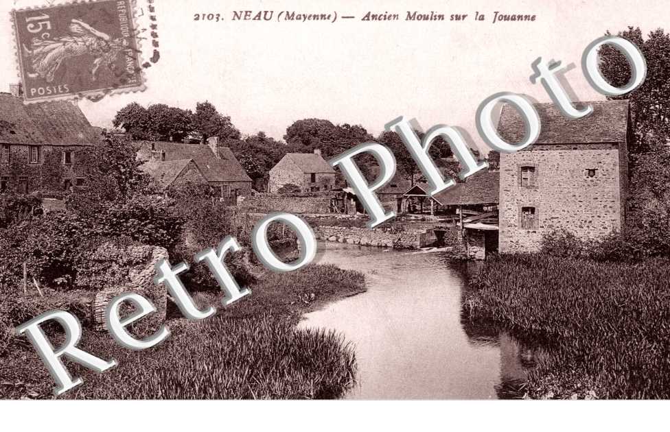 Ancien moulin sur la Jouanne