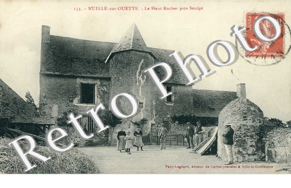 Le haut rocher pres Soulge