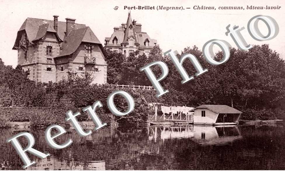 Le Chateau et bateau lavoir