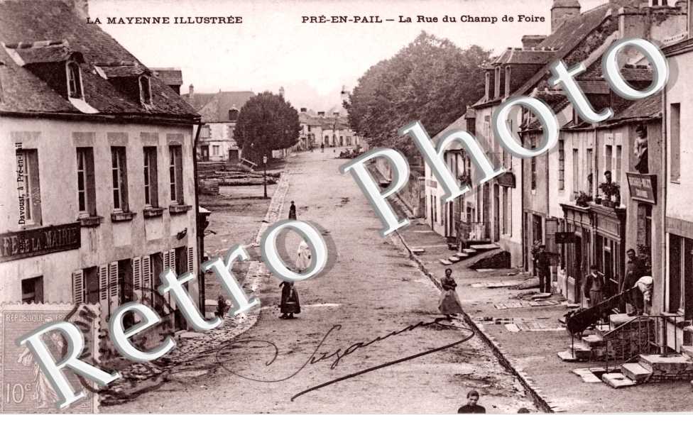 la rue du champ de foire