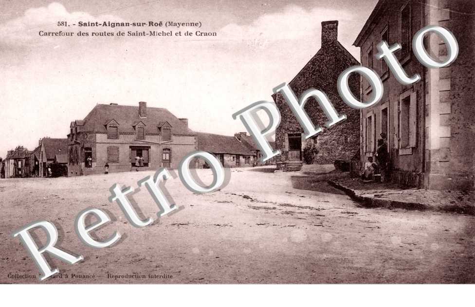 Carrefour des routes de Saint Mihiel et de Craon