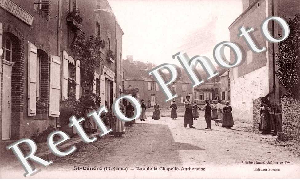 rue de la chapelle Anthenaise