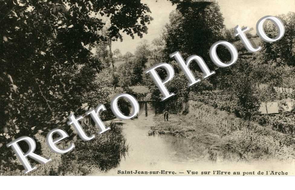 Vue sur l'Erve au Pont de l'Arche