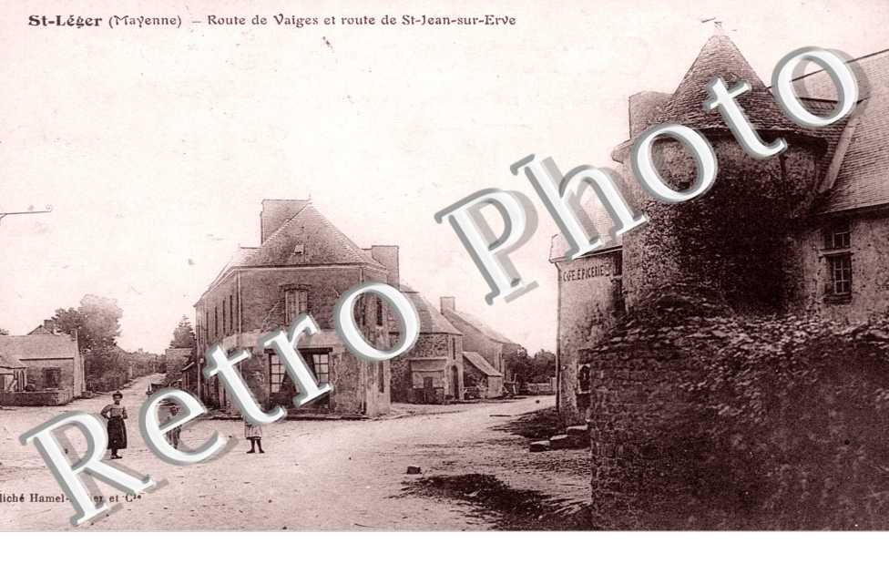 Route de Vaiges et Route de St Jean sur Erve