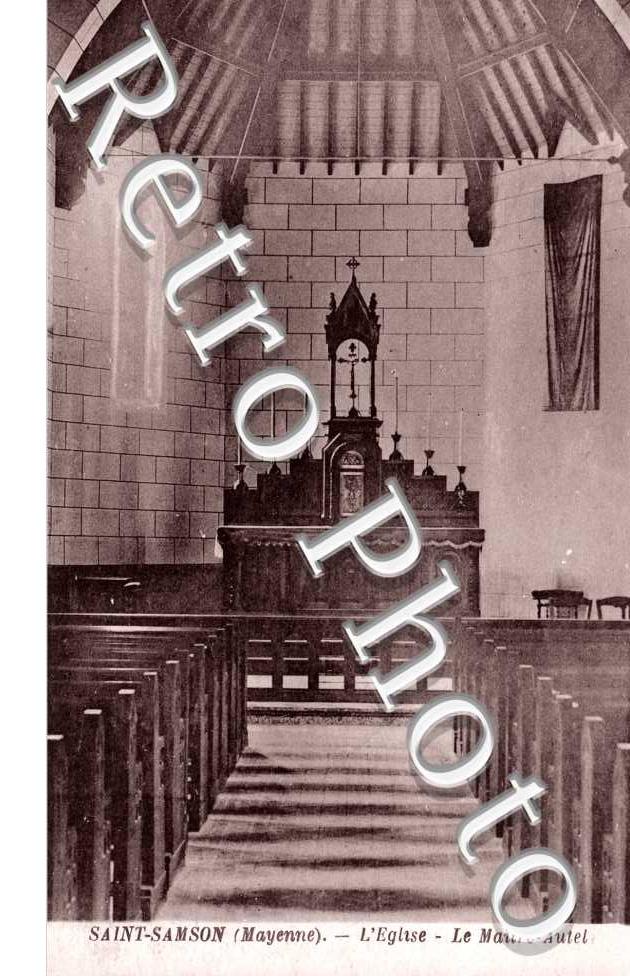l'Eglise - le Maitre Autel