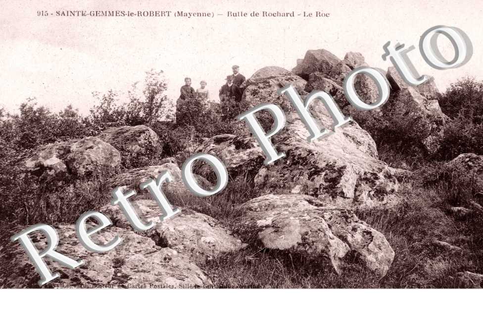Butte de Rochard, le Roc