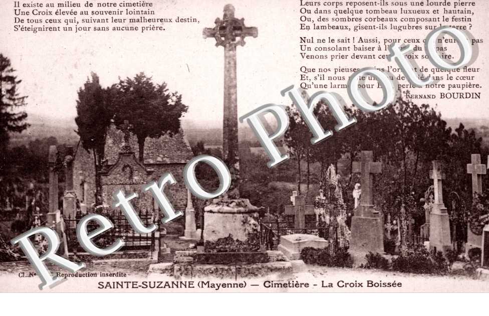 Le Cimetiere, la Croix Boissee