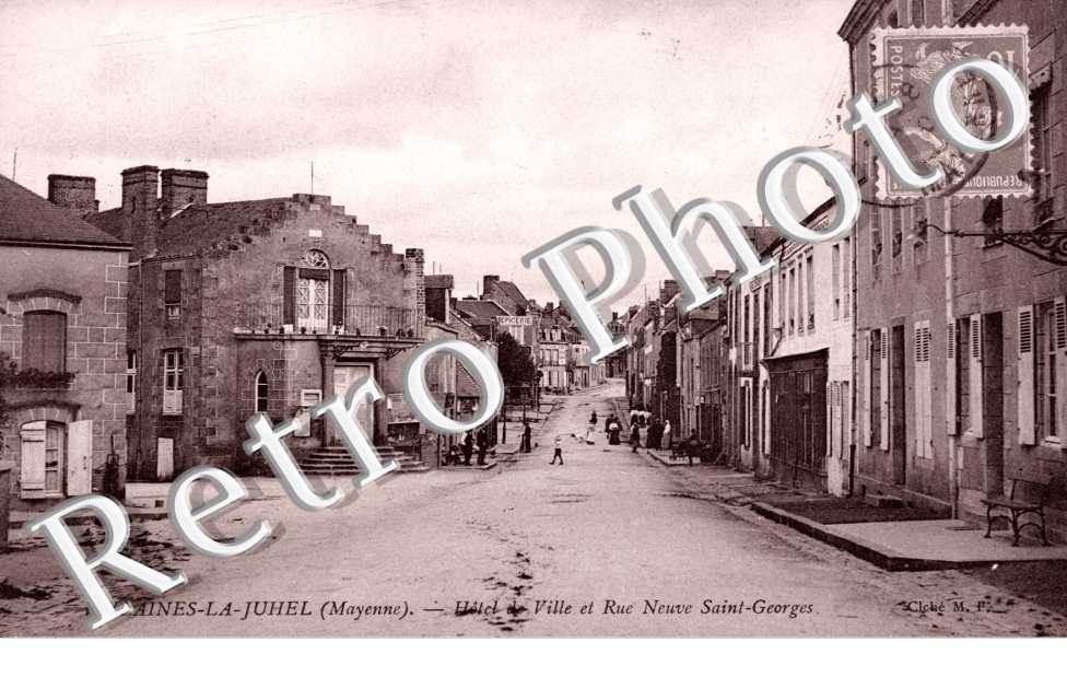 hotel de ville et rue Saint Georges