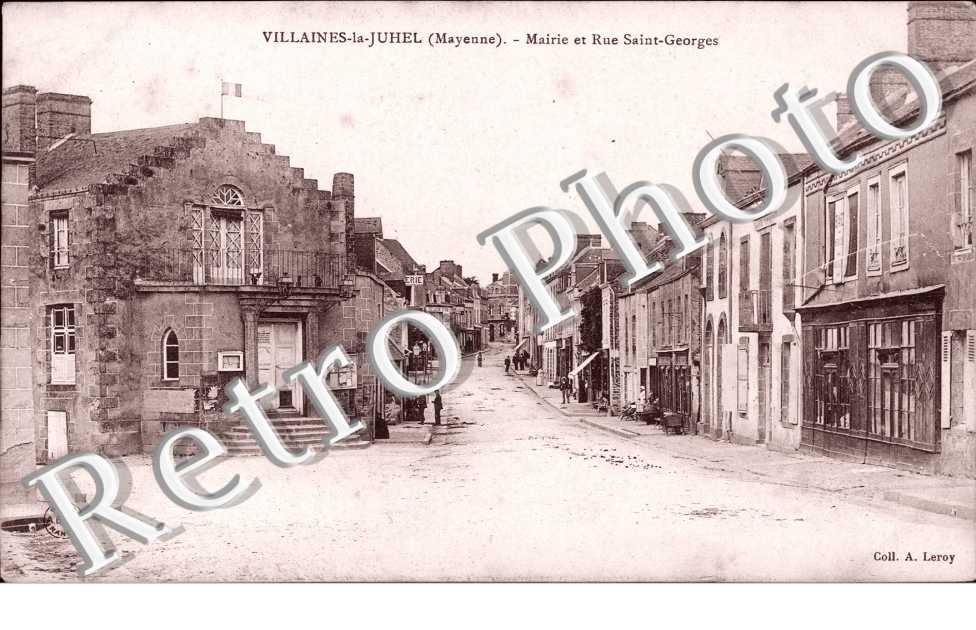 mairie et rue Saint Georges