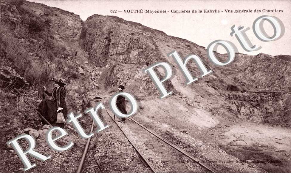 Carrieres de la Kabylie, Vue generale des Chantiers