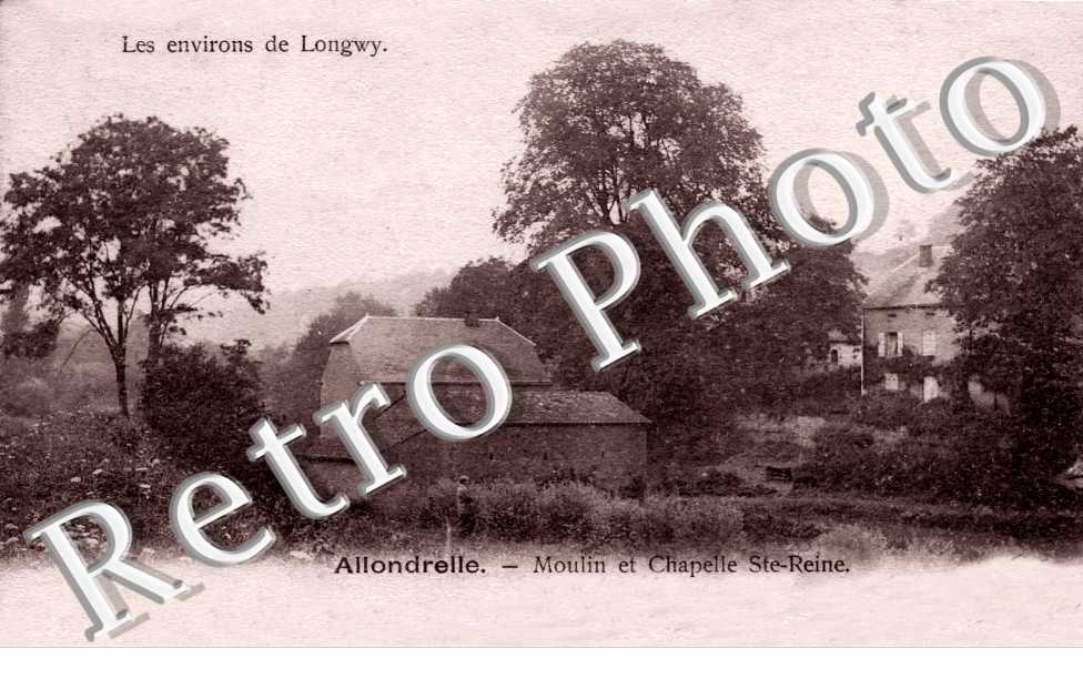 moulin et chapelle Sainte Reine
