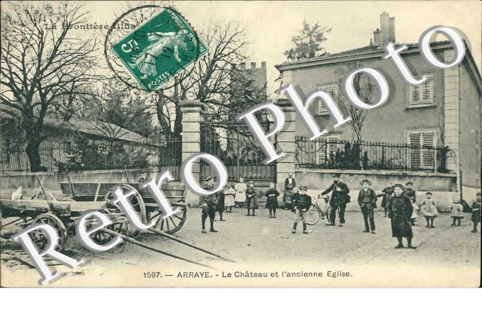 le chateau et l'ancienne eglise