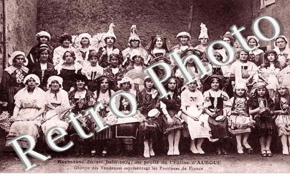 Kermesse du 1 Juin 1924 au profit de l'eglise