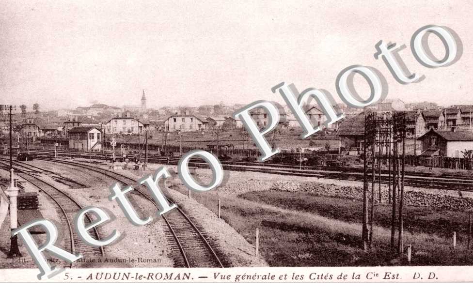 Vue generale et les cites de la Cie est