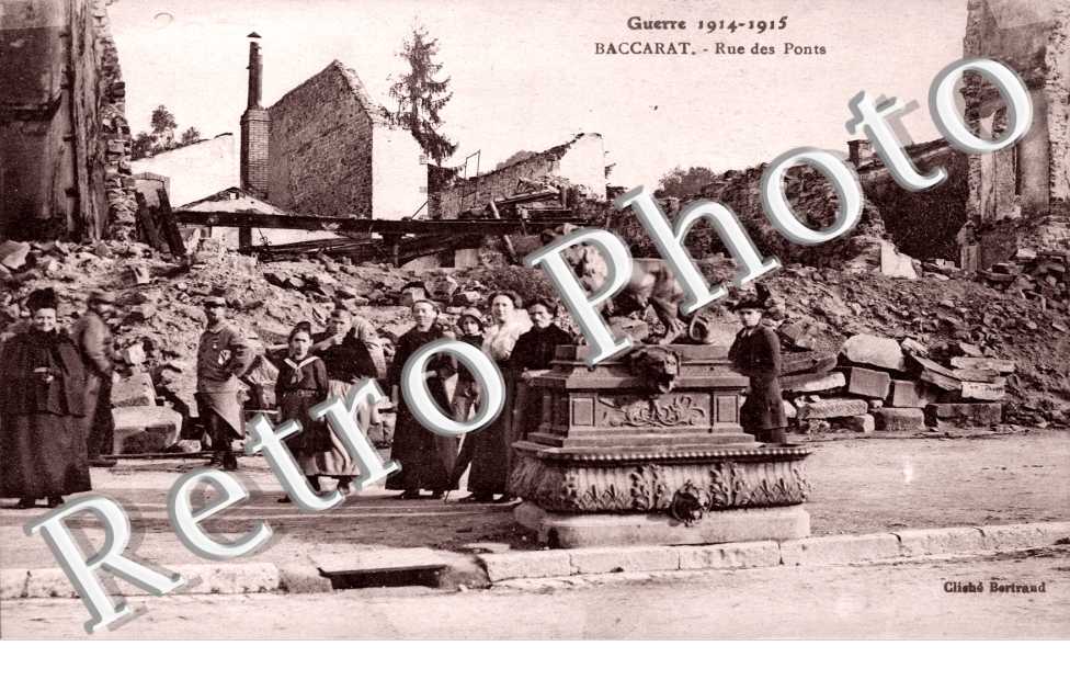 Rue des ponts - guerre 1914-16