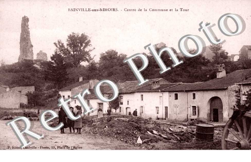 centre de la commune et la tour