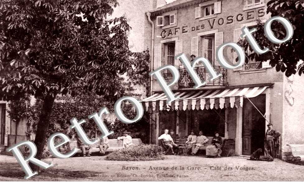 Avenue de la gare  Cafe des Vosges