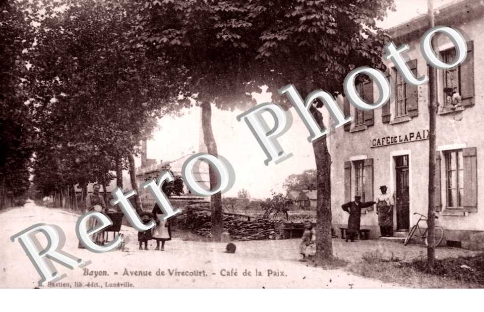 Avenue de Virecourt Cafe de la Paix