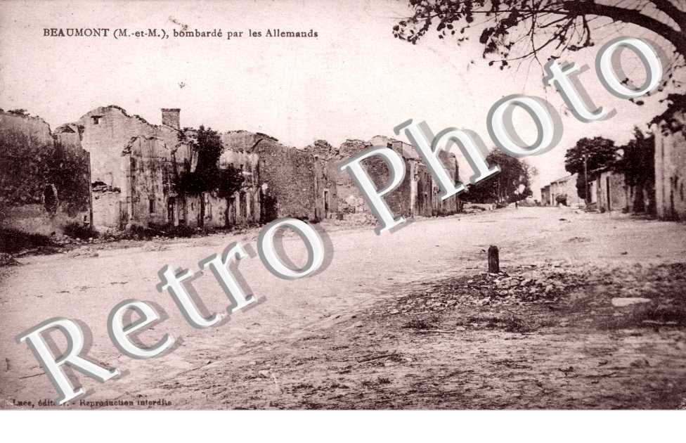 bombarde par les allemands