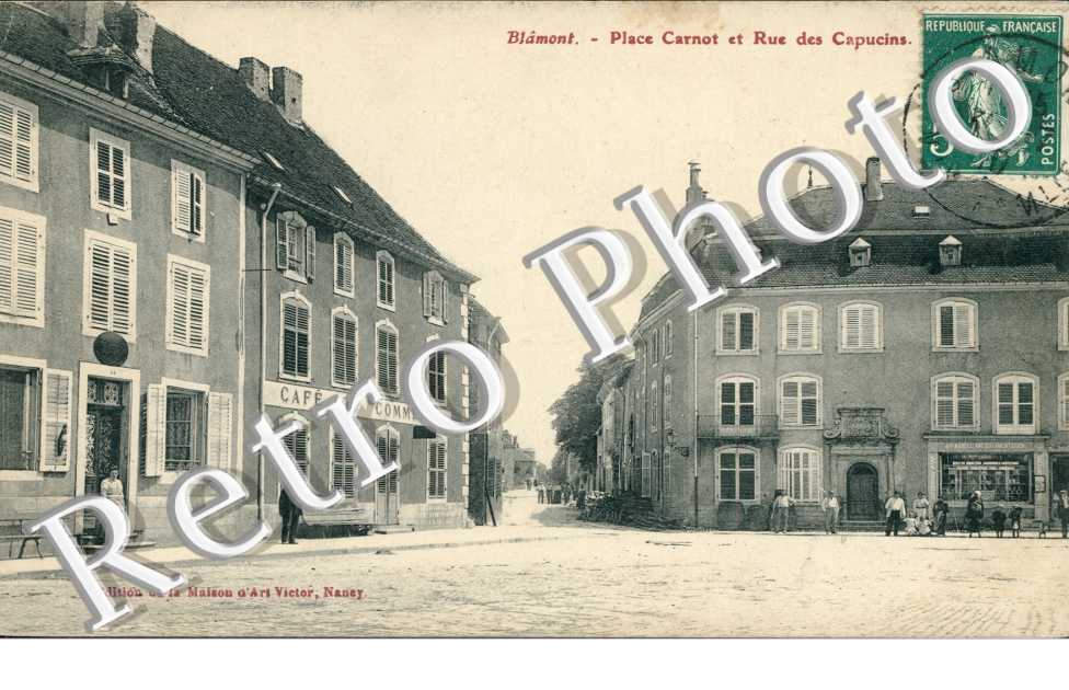 Place Carnot et Rue des Capucins