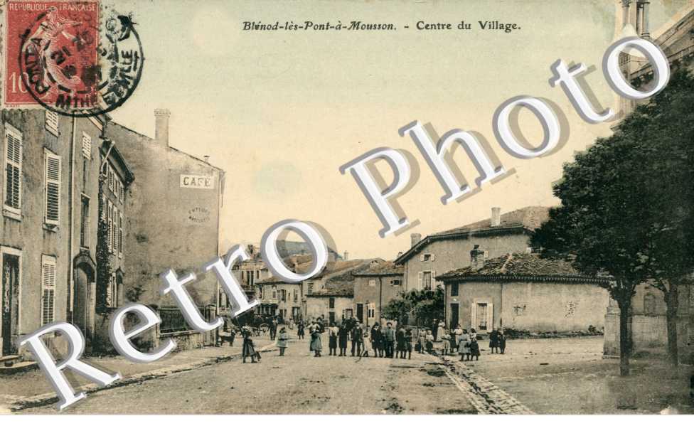 centre du village (carte couleur)