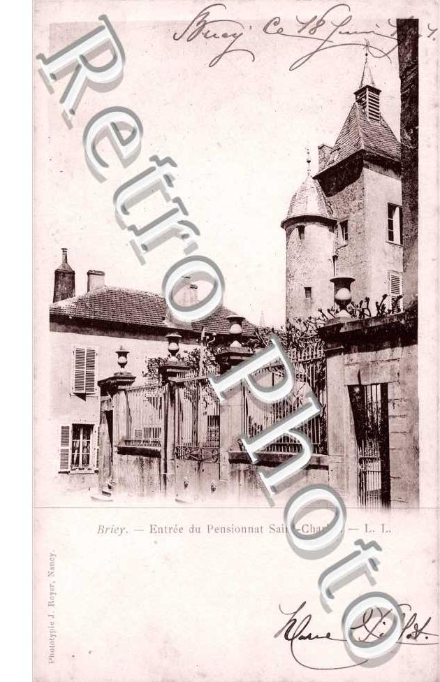 entree du Pensionnat Saint Charles