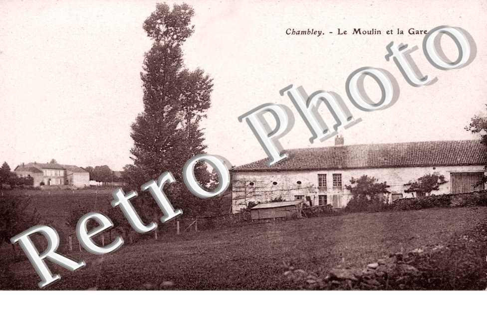 Le moulin et la gare