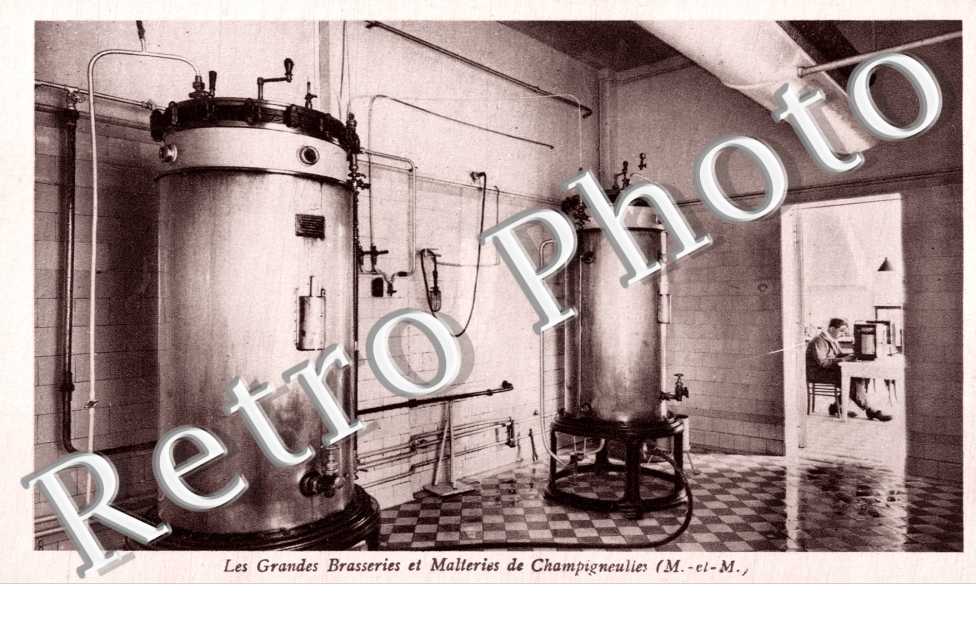 les Grandes Brasseries et Malteries de Champigneulles, appareils a propagation de levure pure