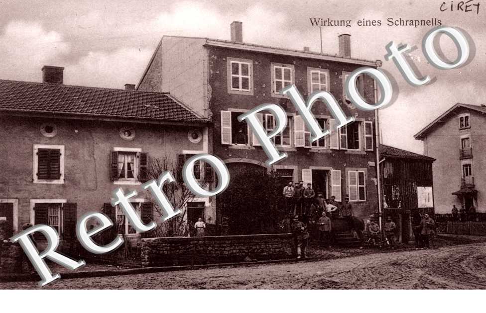 Wirkung eines Schrapnells