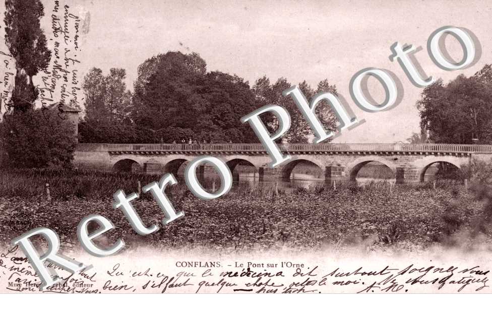 Le pont sur l'Orne