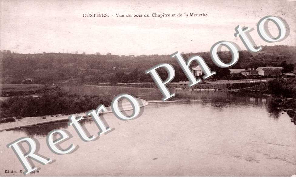 vue du bois du Chapitre et de la Meurthe