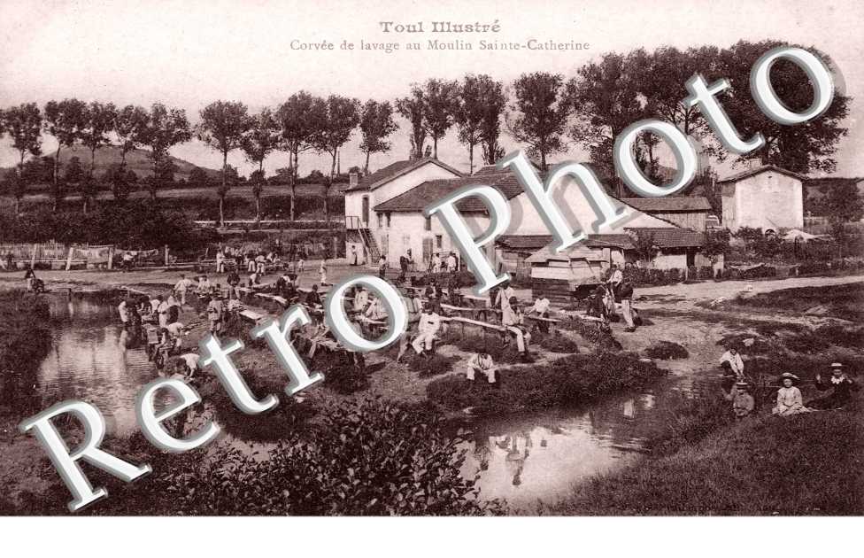 Corvee de lavage au moulin Ste Catherine
