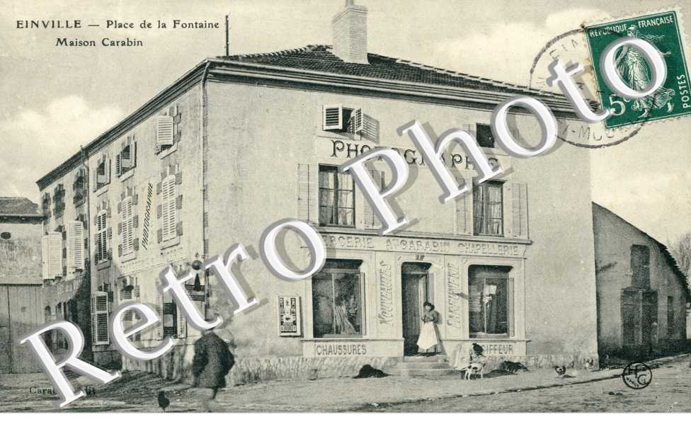 place de la fontaine maison Carabin photographe